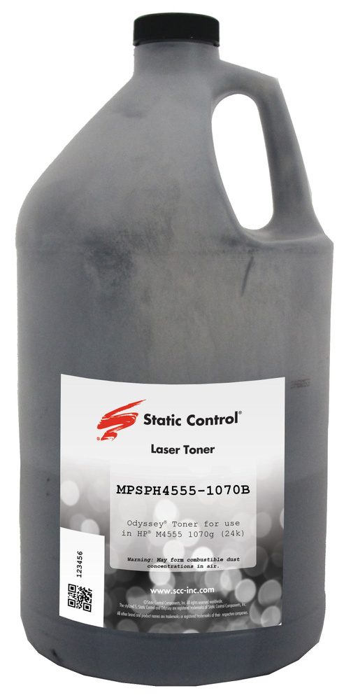 Тонер Static Control для HP 64A - тонер (MPSPH45551070B) 1070 гр, черный #1
