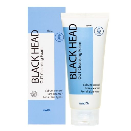 Пенка для умывания против черных точек,MEDB Black Head Out Cleansing Foam,180мл  #1