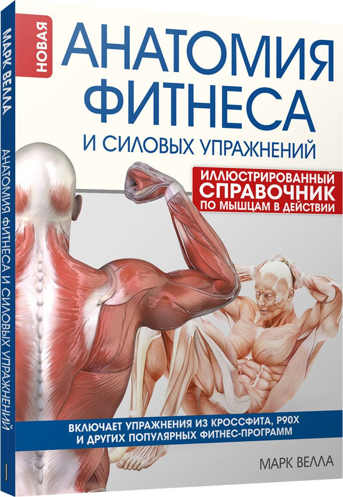 Анатомия фитнеса и силовых упражнений: иллюстрированный справочник по мышцам в действии | Велла Марк #1