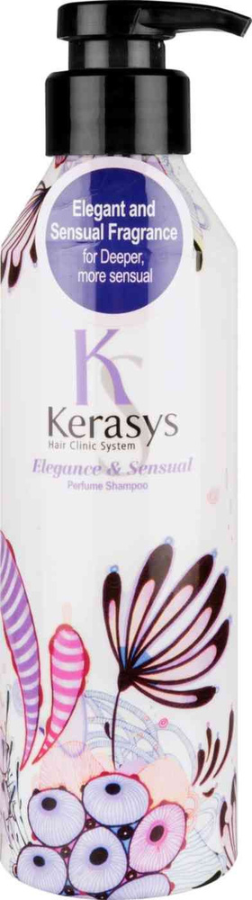 Шампунь для тонких и ослабленных волос KeraSys Elegance & Sensual парфюмированный, 400 мл, 1 шт  #1