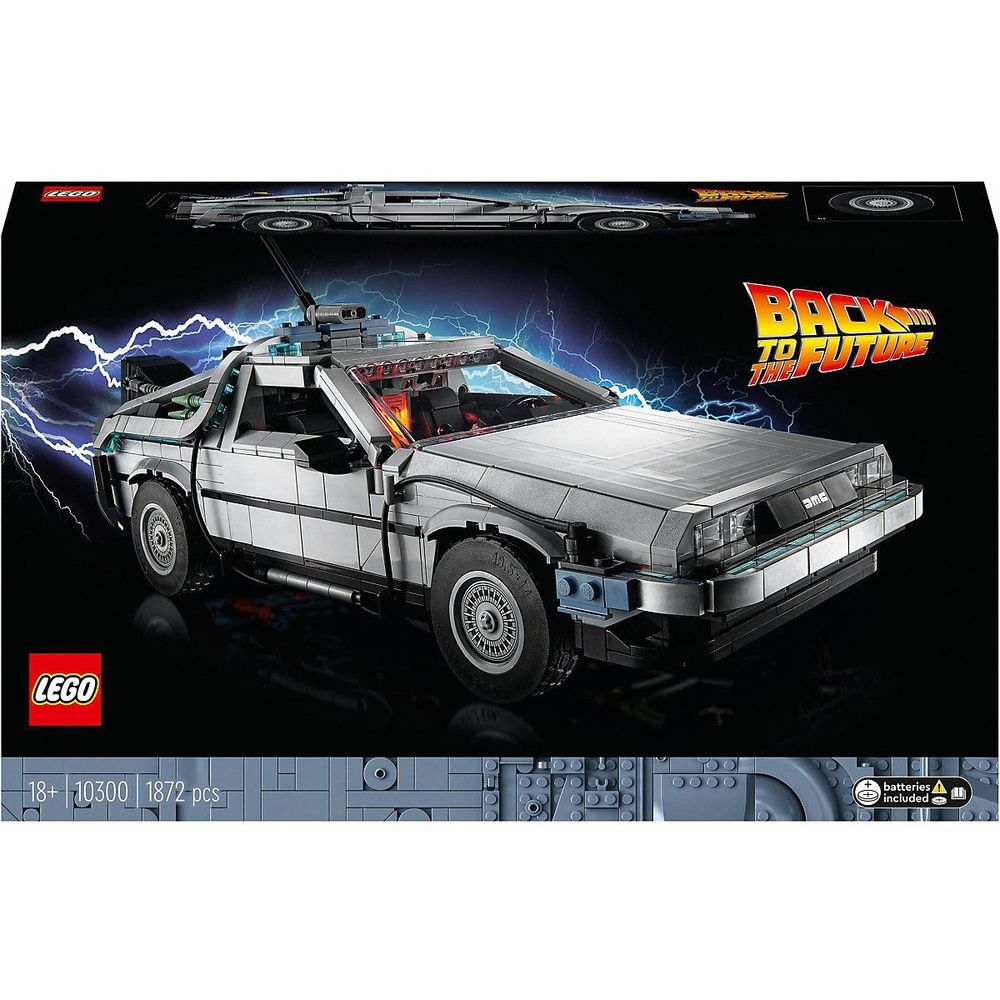 Lego Icons 10300 Машина Времени Из "назад В Будущее" - купить с ...