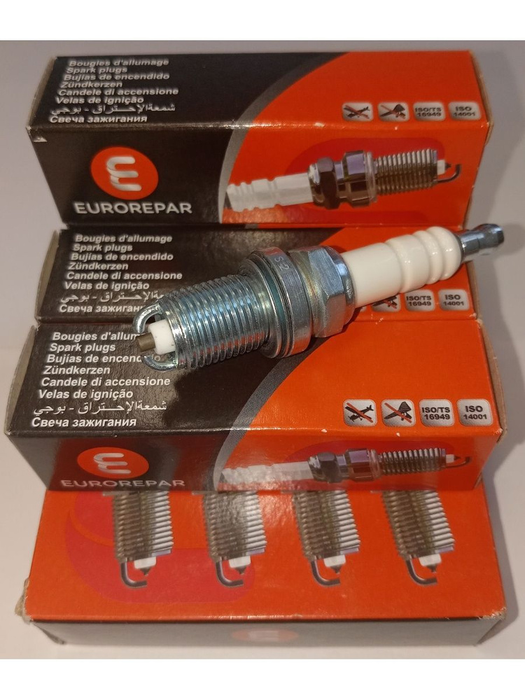 Свечи зажигания Eurorepar 1625936880 комплект из 4 шт #1