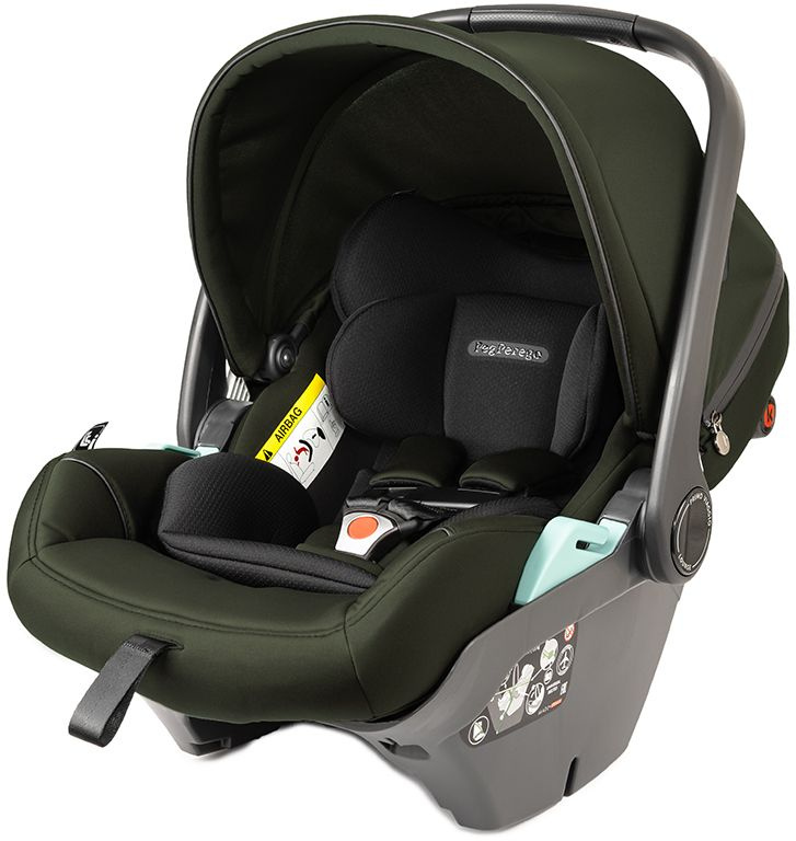 Детское автокресло Peg Perego Primo Viaggio Lounge Green #1