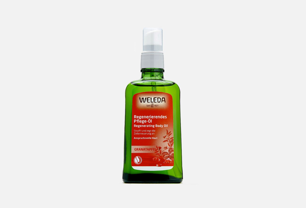 Масло гранатовое восстанавливающее weleda pomegranate regenerating body oil  #1
