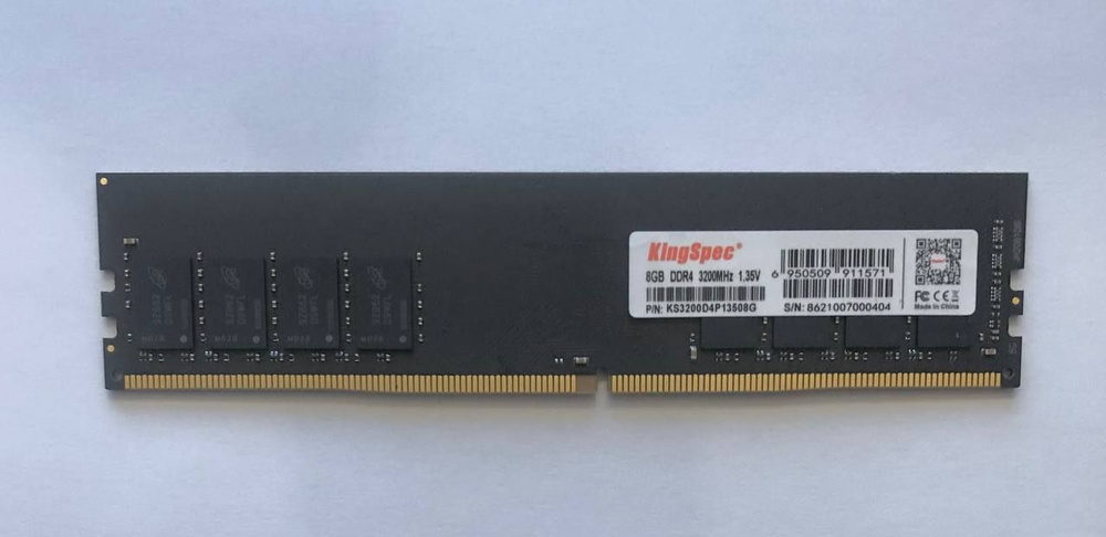 KingSpec Оперативная память DDR4 8Gb 3200Mhz DIMM 1x8 ГБ (KS3200D4P13508G) #1