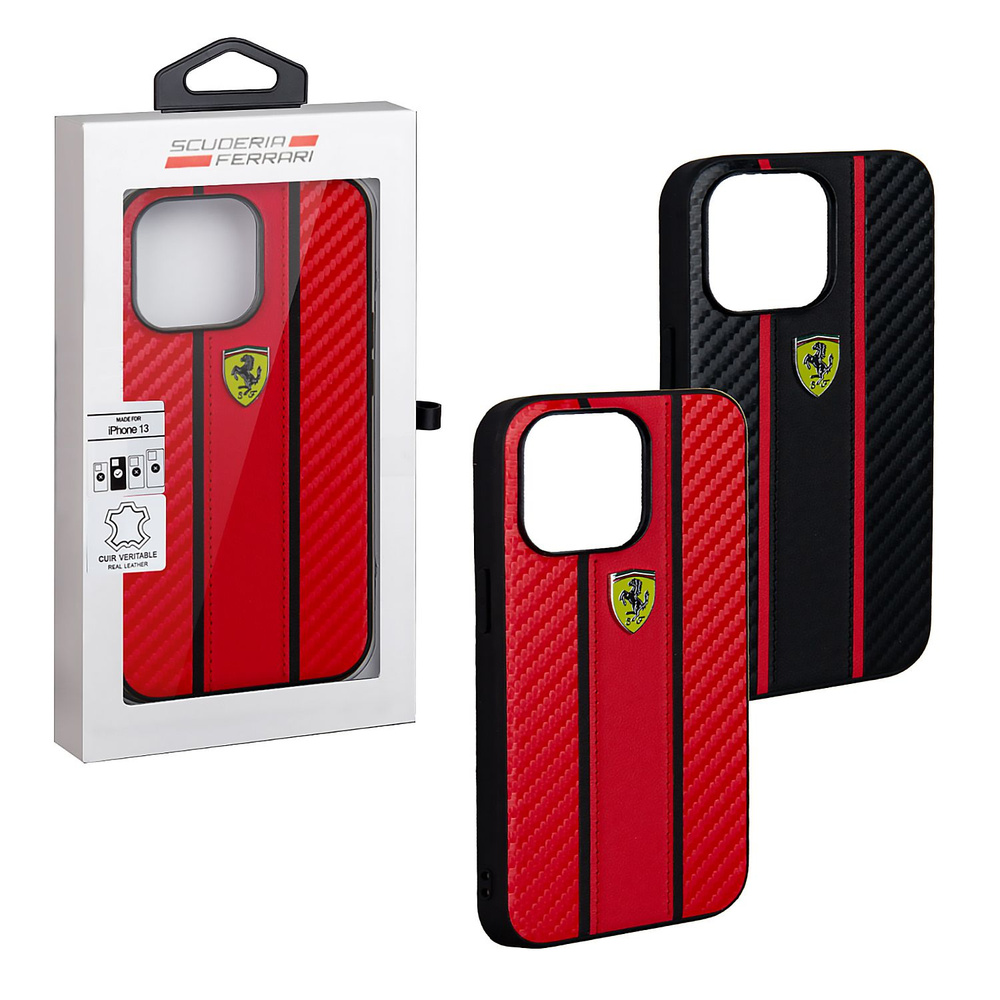 Чехол iPhone 13 Ferrari NM #1