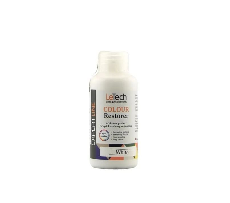 LeTech Expert Line Средство для восстановления цвета кожи (Leather Colour Restorer) White, 200мл  #1