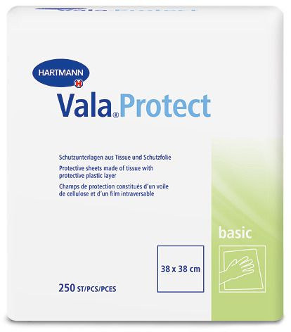 Защитные впитывающие простыни Vala Protect basic 250шт #1