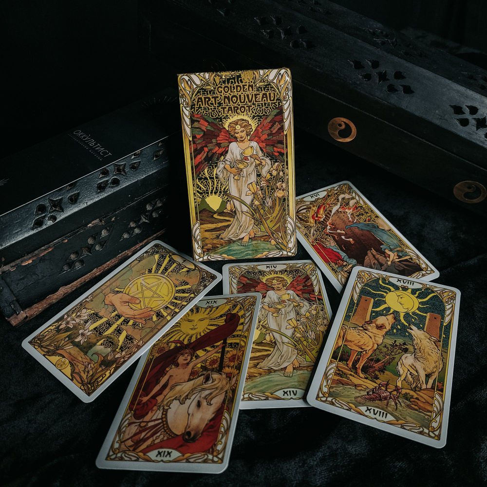 Таро Золотое Арт-Нуво (Golden Art Nouveau Tarot) - купить с доставкой ...