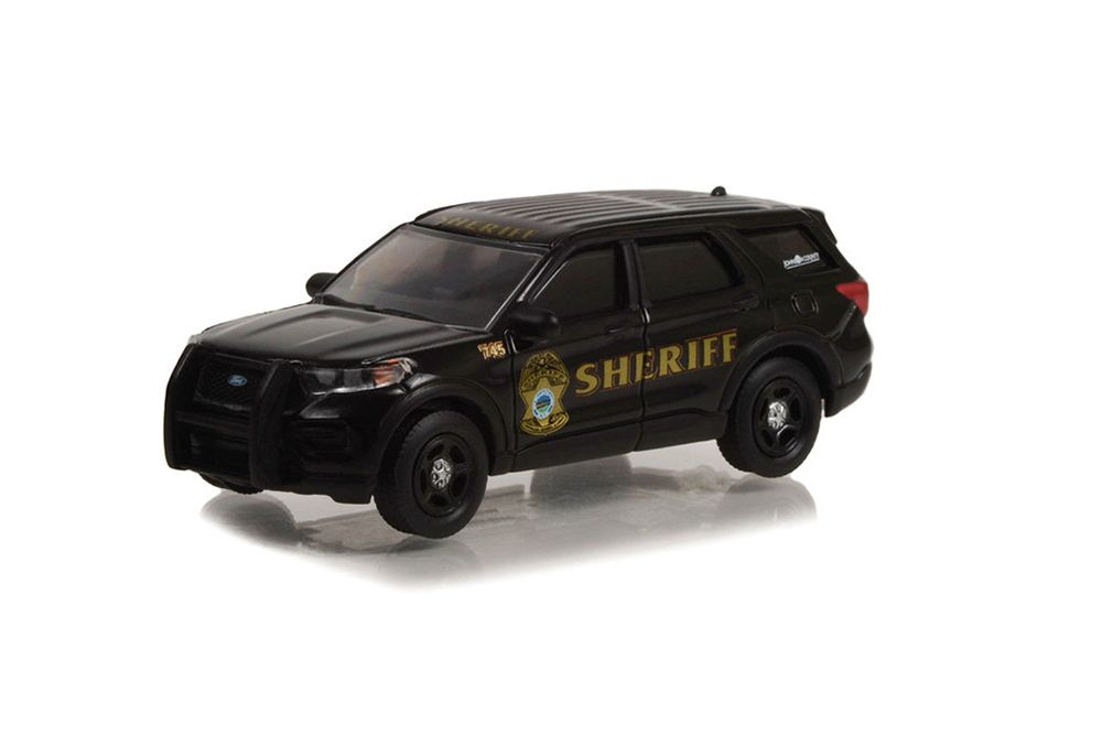 Модель коллекционная Ford police interceptor utility johnson county kansas sheriff 2020  #1