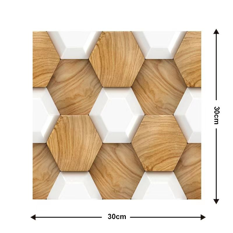 Панели (комплект 10 шт) самоклеющиеся для стен декоративные, 3D, мягкие 30х30 см, толщина 3 мм, Материал #1
