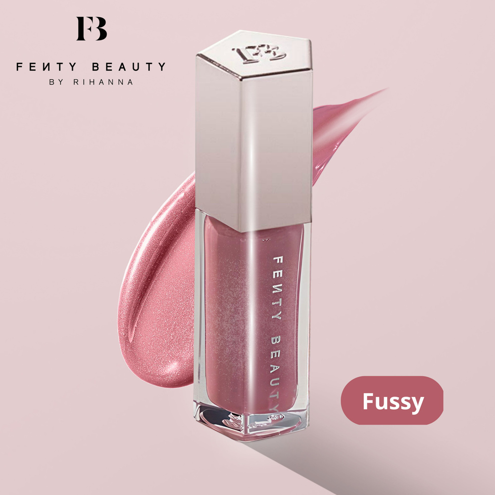 Блеск для губ Fenty Beauty Gloss Bomb Fussy (цвет Пыльная роза), США, 9 мл  #1