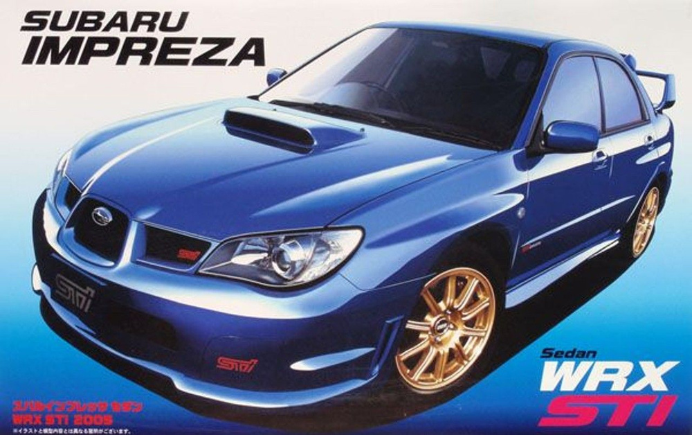 Fujimi IMPREZA SEDAN WRX STI 05 Модель для сборки, 1/24 #1