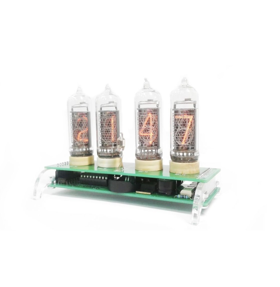 DIY ретро часы на лампах ИН-14, Набор для пайки, NM14 Мастер Кит ...