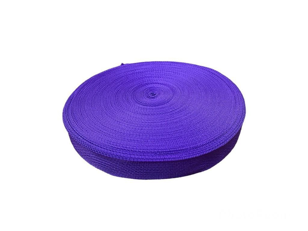 Лента ременная стропа фиолетовая 30 мм (50 м) #1