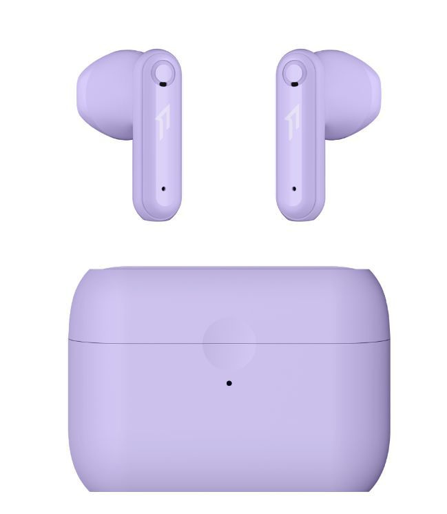 1MORE Наушники беспроводные с микрофоном Samsung Galaxy Buds, USB, USB Type-C, фиолетовый  #1