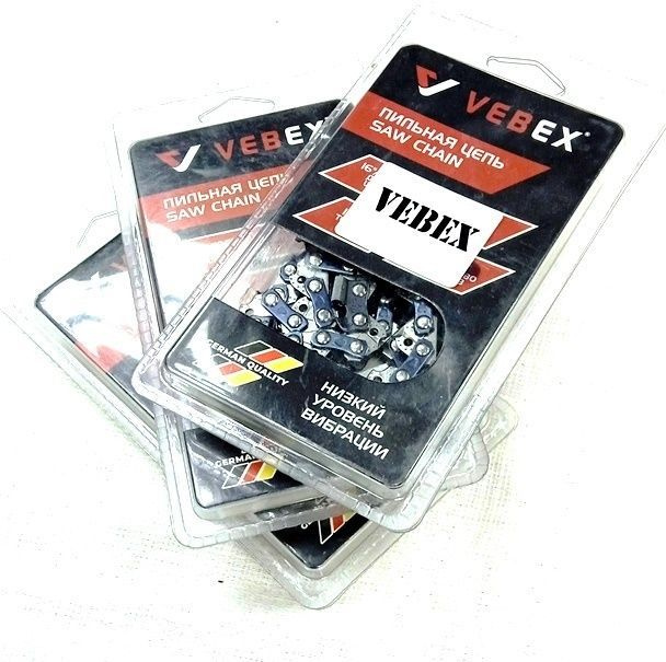 Цепь Vebex 50 звеньев 3,8" ширина паза 1.1 мм #1