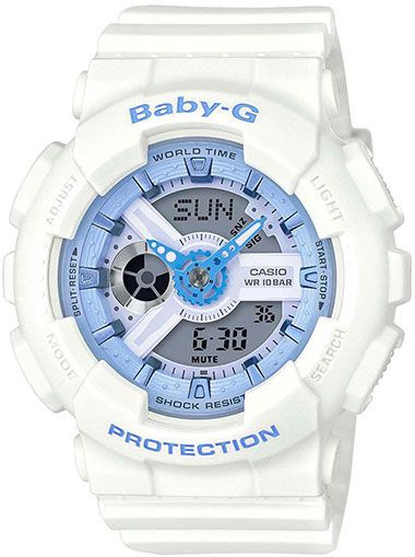 Японские женские наручные часы Casio Baby-G BA-110BE-7A #1