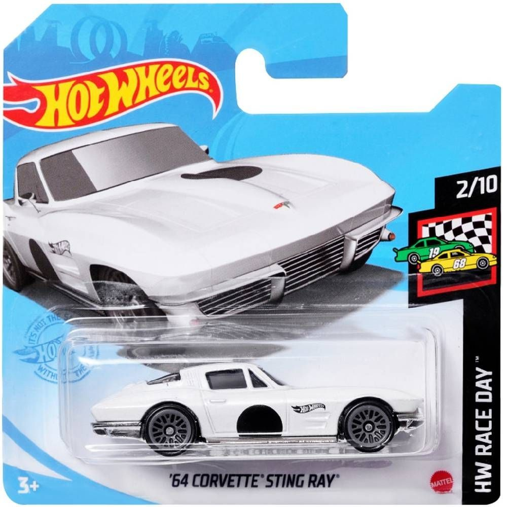 Машинка Hot Wheels Базовой коллекции 64 Corvette Sting Ray 10/250 #1