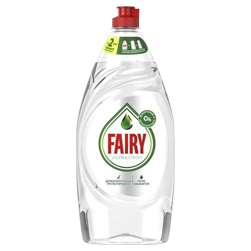 Средство для мытья посуды Fairy 450 мл Pure & Clean #1