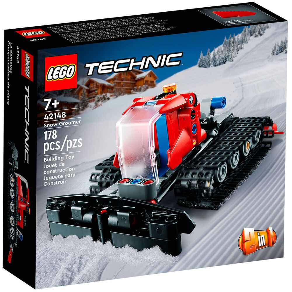 Конструктор LEGO Technic 42148 Снегоуборщик, 178 деталей, 7+ - купить с  доставкой по выгодным ценам в интернет-магазине OZON (941356828)