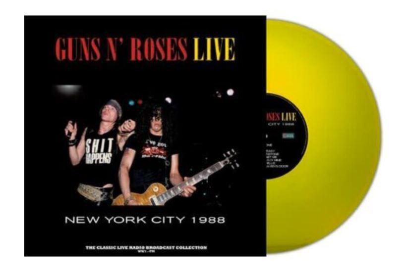 Guns N' Roses - Live In New York City 1988 LP #1