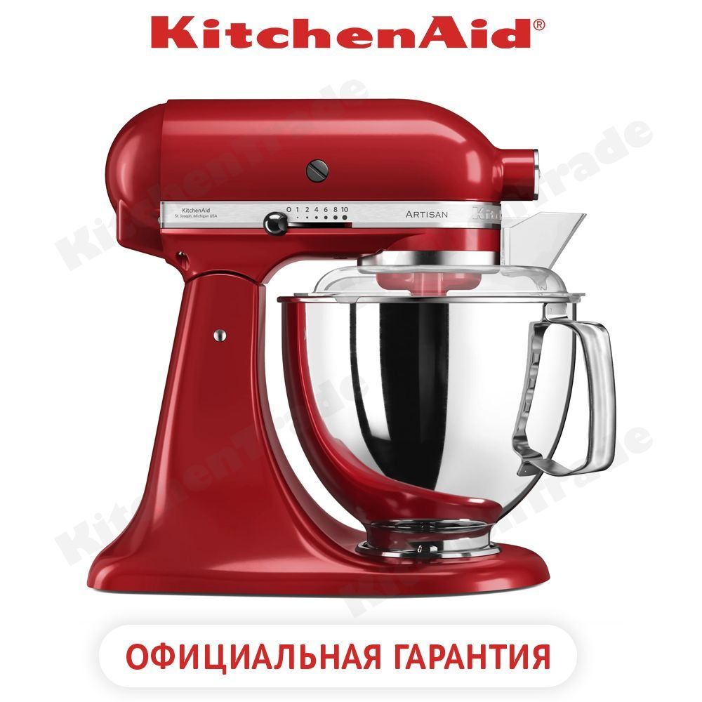 Планетарный Миксер KitchenAid ARTISAN 4.8 л, красный, 5KSM175PSEER #1