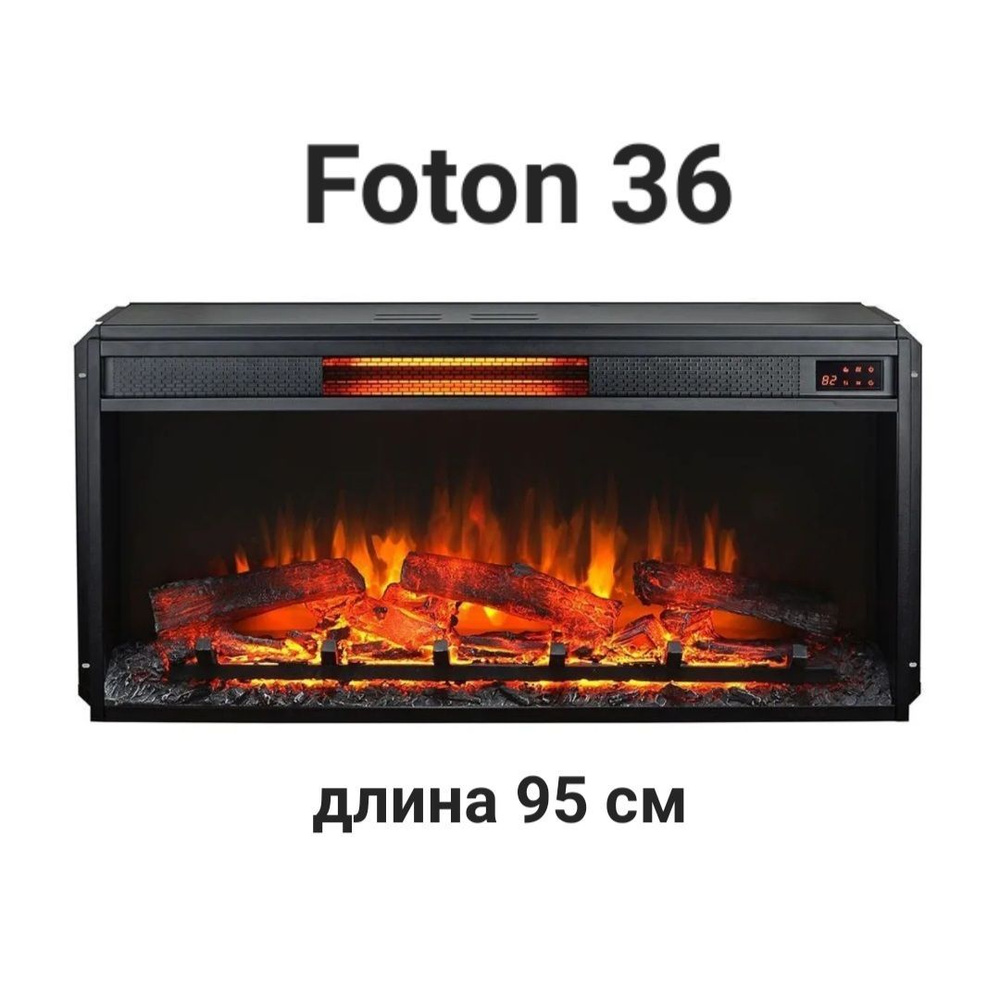 Электрокамин Foton 36 LED FX QZ InterFlame #1