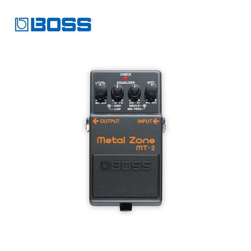 BOSS MT-2 Педаль эффектов искажения Metal Zone Профессиональные аксессуары для электрогитары  #1