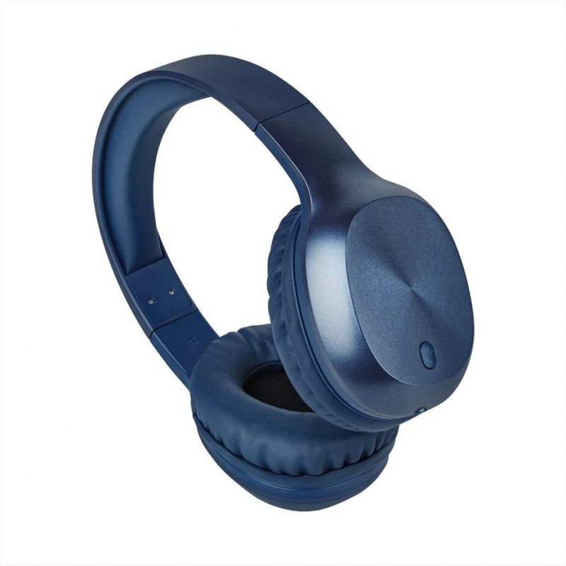Беспроводные наушники с микрофоном Rombica mysound BH-21 Blue, microSD, FM радио, Bluetooth 5.0, возможность #1