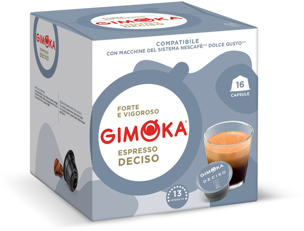 Кофе в капсулах Gimoka Dolce Gusto Deciso, 16шт #1