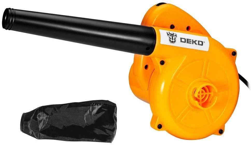 Воздуходувка-пылесос Deko DKBL1100 1100Вт электрический желтый  #1
