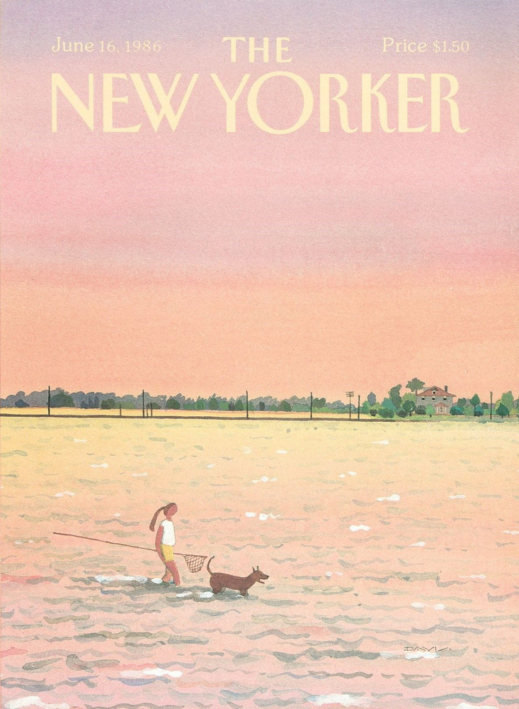 PostersRu Постер "New Yorker (16 июня 1986)", 40 см х 30 см #1