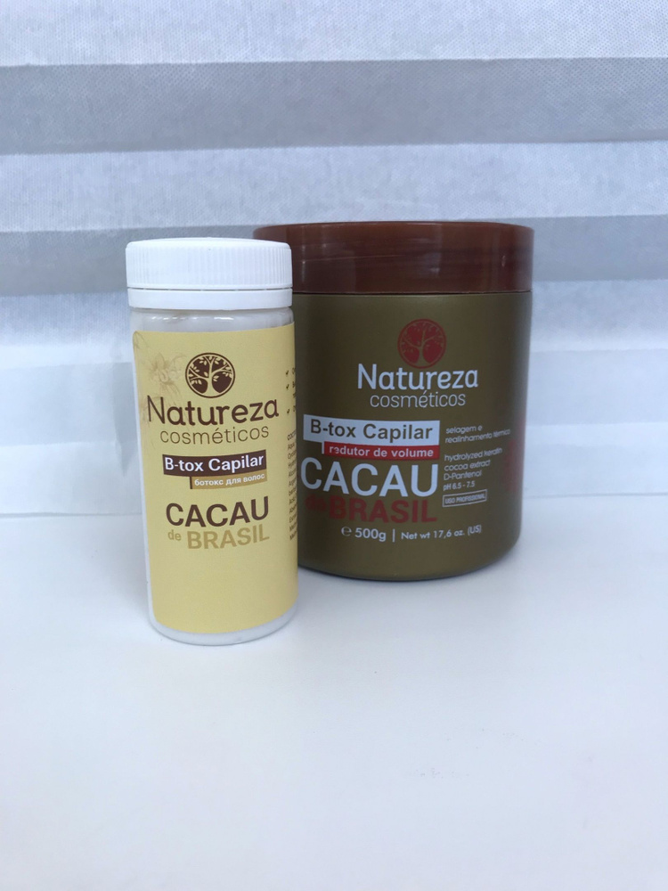 Ботокс для волос NATUREZA Cacau do Brasil Натуреза какао 100 гр #1