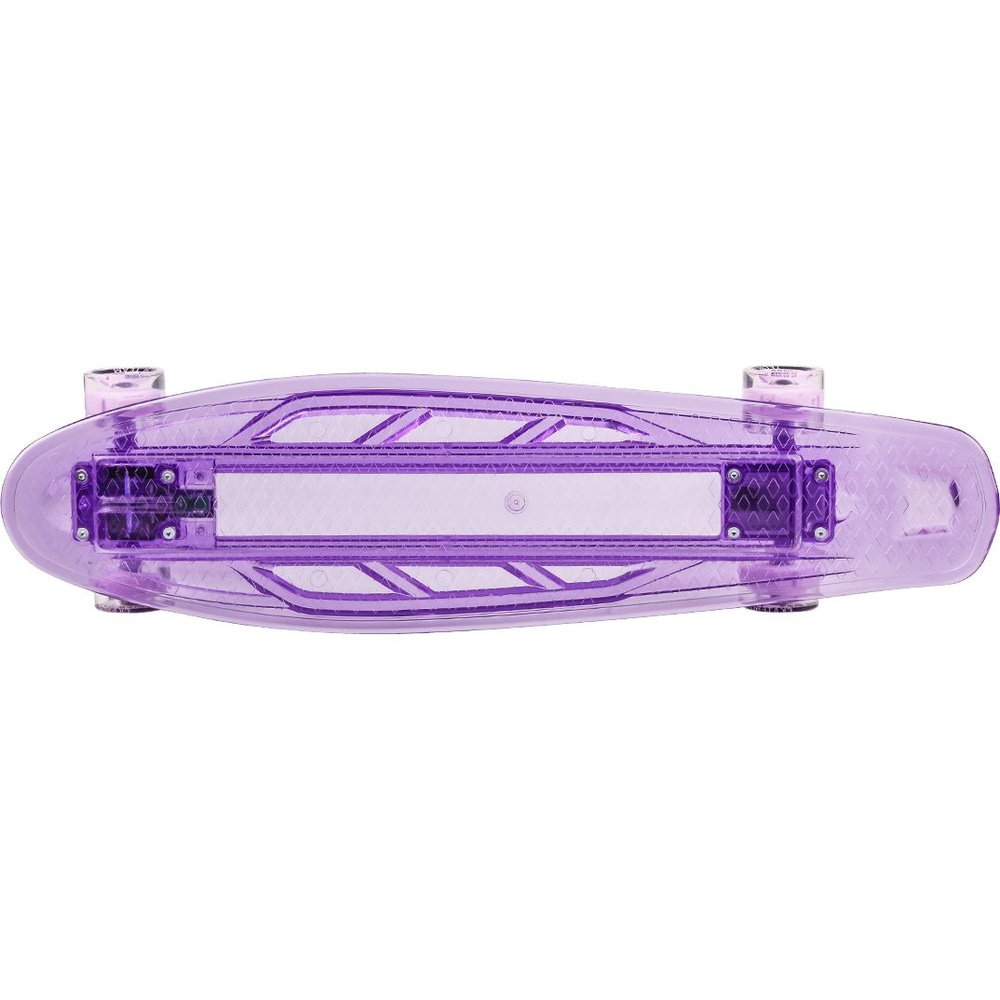 Пенни борд пластик TECH TEAM TRANSPARENT 27' LIGHT light purple NN004205 #1