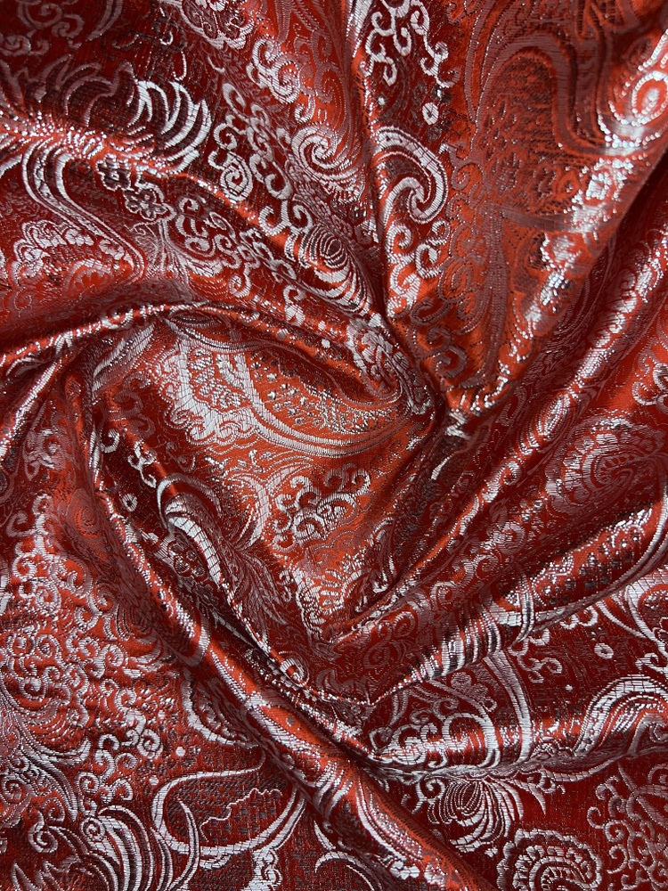 Ткань для шитья Парча Жаккард, отрез 2 м., ширина 145 см. #1