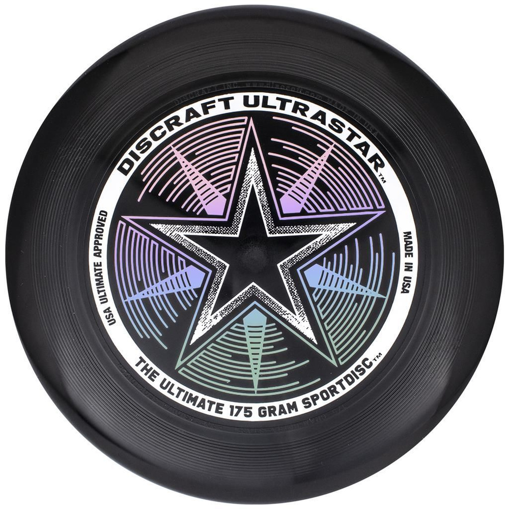 Диск для Фрисби Discraft Ultra-Star чёрный #1