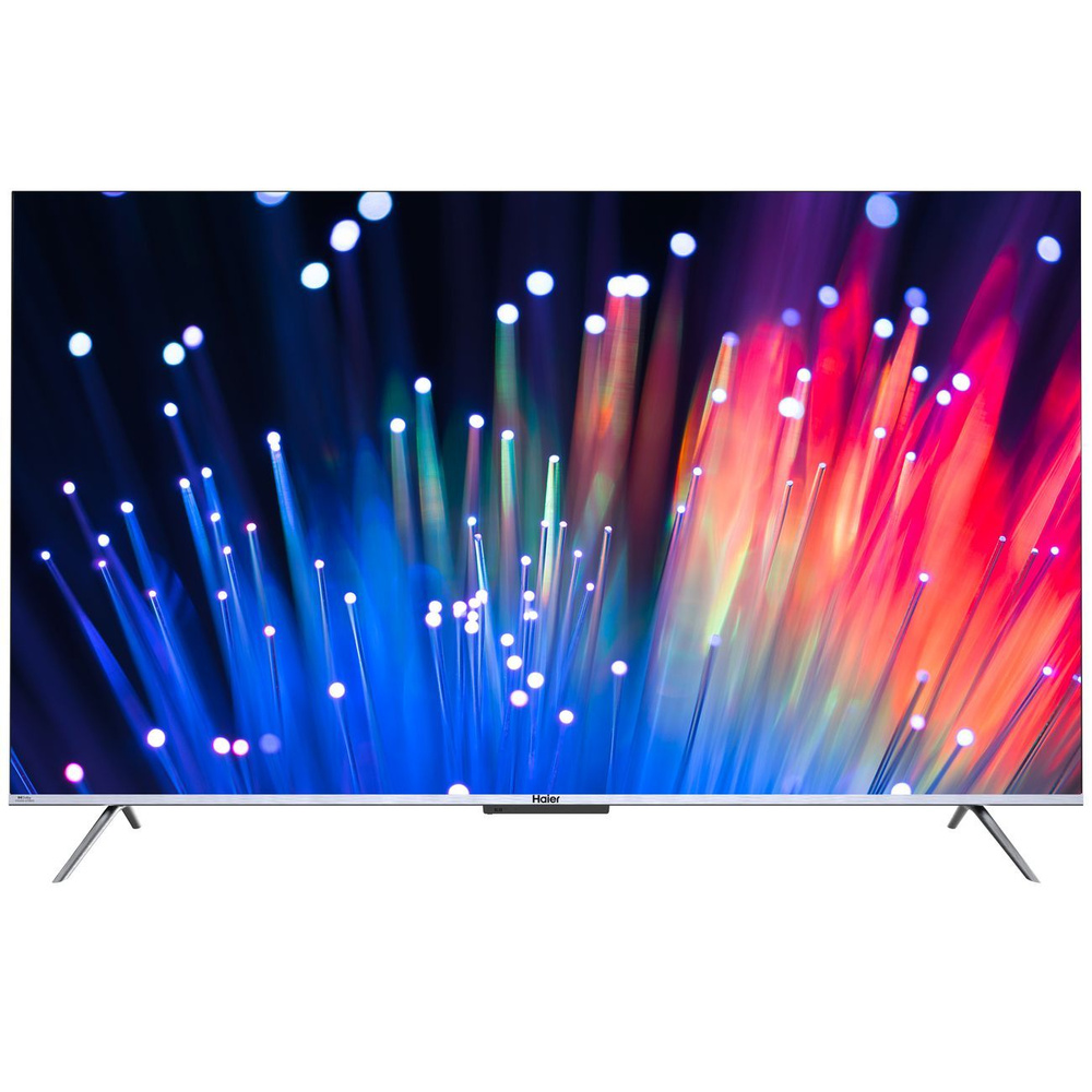 Haier Телевизор 55" 4K UHD, черный, серый #1