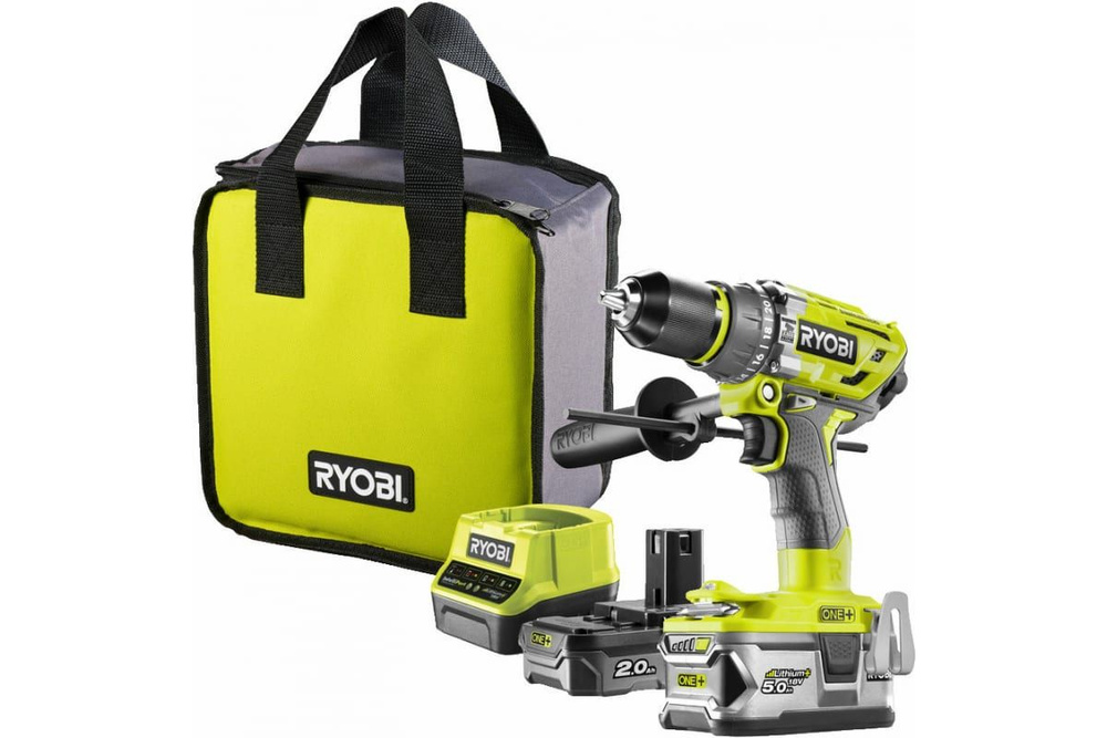 Бесщеточная ударная дрель-шуруповерт Ryobi ONE+ R18PD7-252S 5133004391  #1