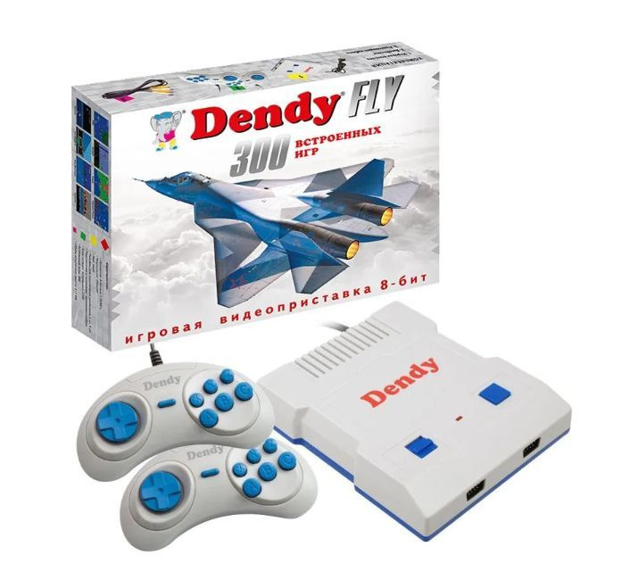 Dendy Консоль Fly 300 встроенных игр DF-300 #1
