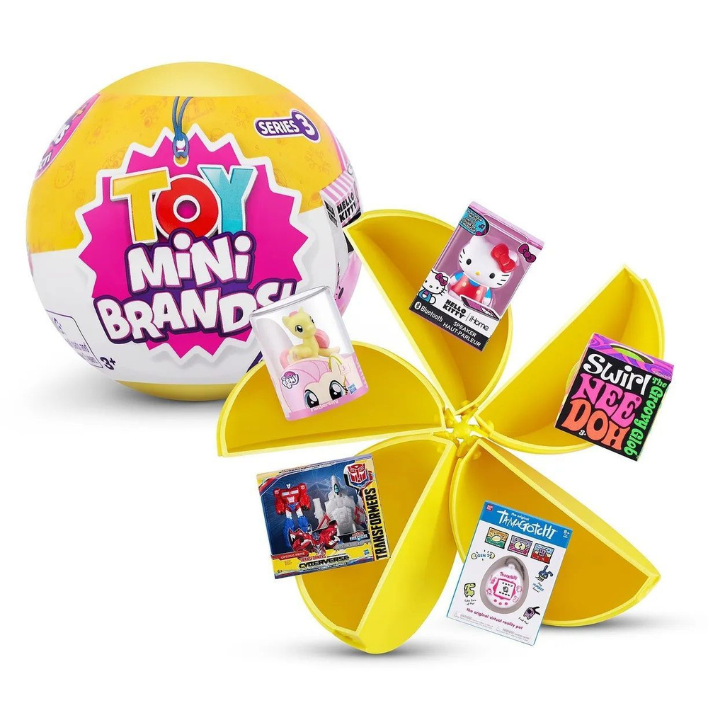 Игрушка сюрприз toys mini brands 5 surprice в непрозрачной упаковке  #1