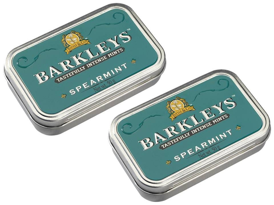 Леденцы BARKLEYS Mints SPEARMINT Мята 50г*2шт. #1