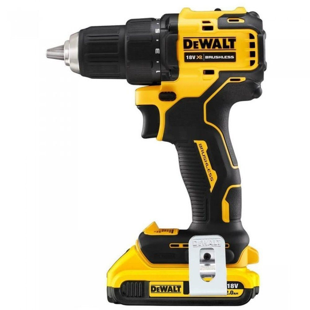 Дрель-шуруповерт бесщеточный DeWALT DCD708D2T-QW #1