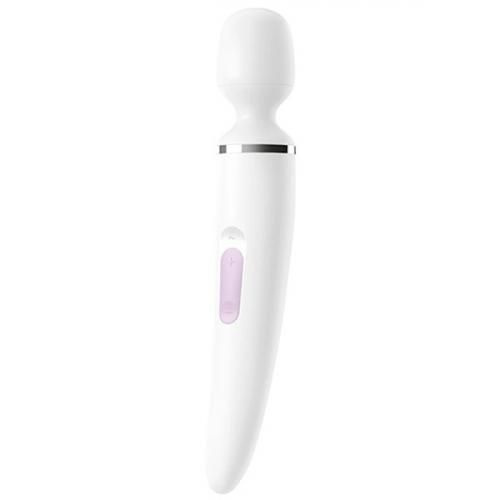 Вибратор для женщин мощный, большого размера Satisfyer Wand-er Women white сатисфаер  #1