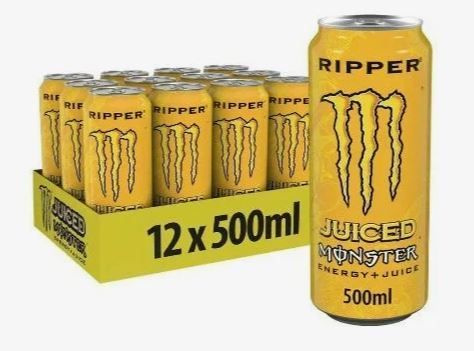 Энергетический напиток Monster Ripper Монстер Риппер, 12 шт * 500 мл, Ирландия  #1