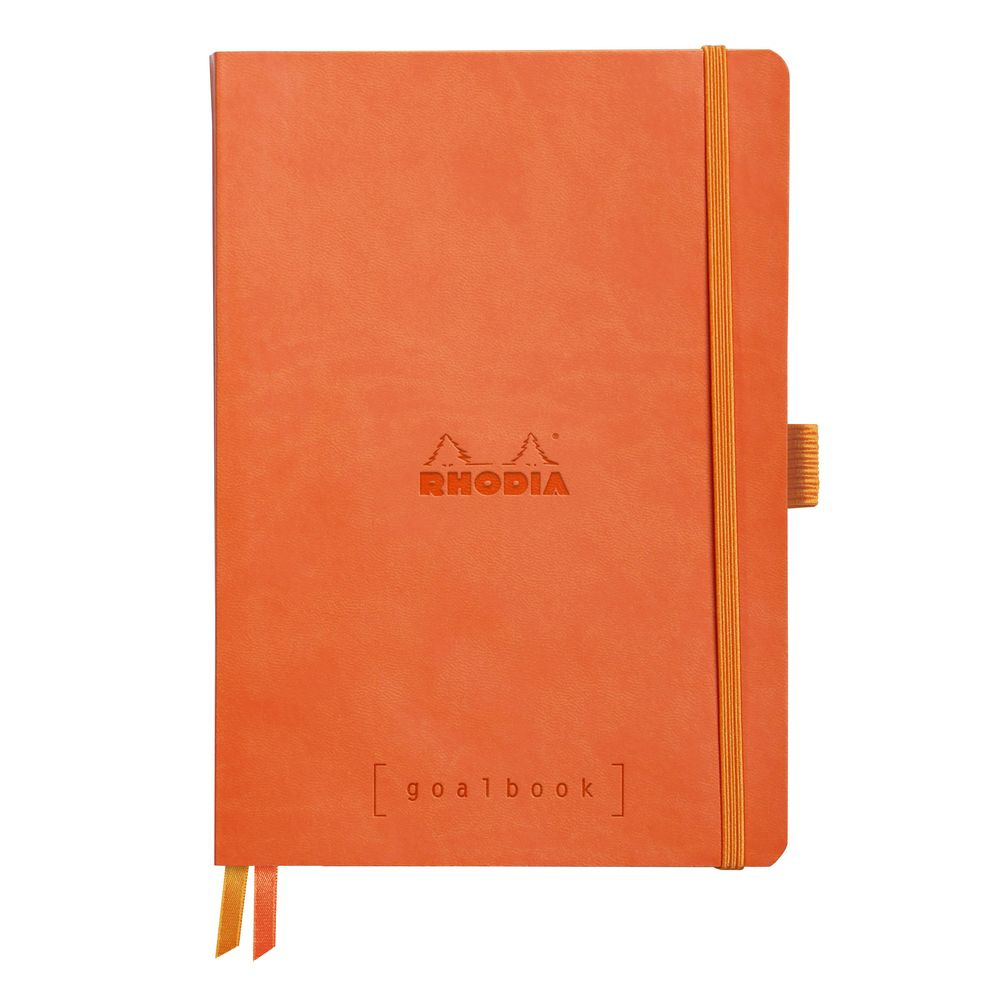 Записная книжка Rhodiarama Goalbook в мягкой обложке, A5, точка, 90 г, Tangerine Оранжевый  #1