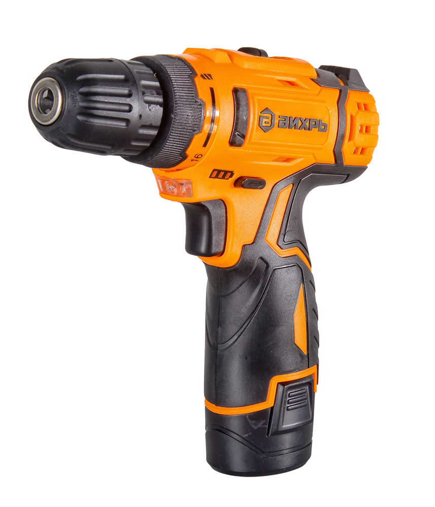 Дрель-шуруповерт Вихрь ДА-12Л-2К, От аккумулятора - купить по низкой ...