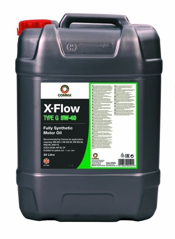 Comma X-FLOW TYPE G 5W-40 Масло моторное, Синтетическое, 20 л #1