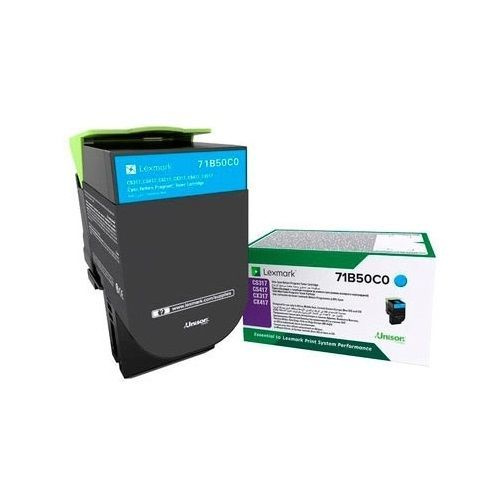 Картридж Lexmark Cyan/Голубой 71B50C0 #1