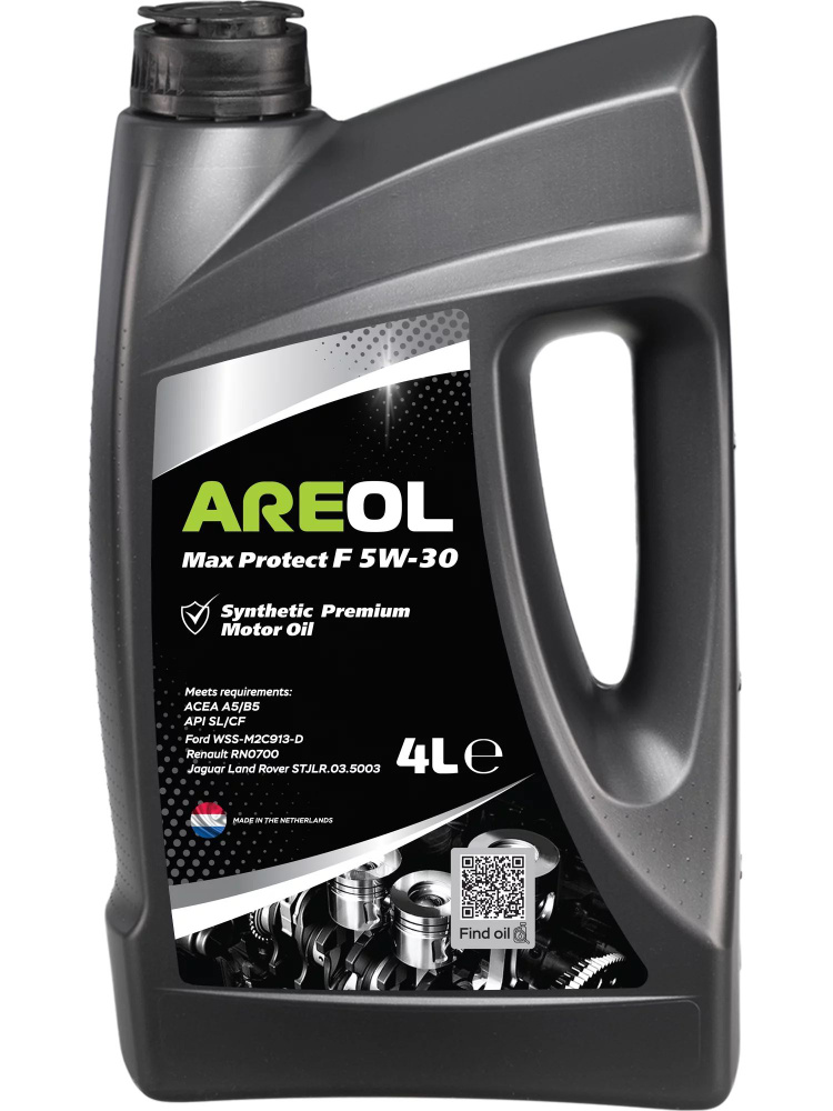 AREOL Max Protect F 5W-30 Масло моторное, Синтетическое, 4 л #1